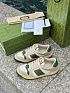 Женские кожаные кроссовки Gucci GG Screener