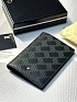 Кожаная обложка для паспорта Montblanc Premium 14x10 см