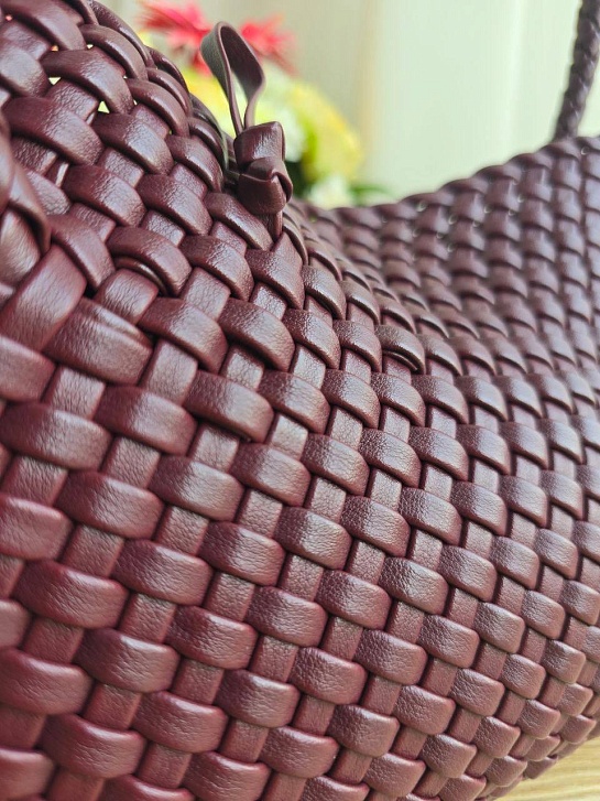 Кожаная сумка Bottega Veneta intrecciato 30x14 см