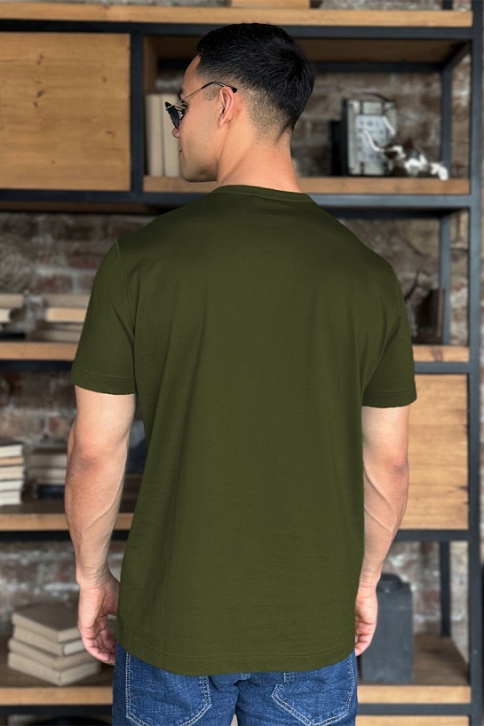 Мужская футболка Dolce & Gabbana Premium - Military Green