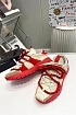 Комбинированные кроссовки Dolce & Gabbana Space - Red / Beige