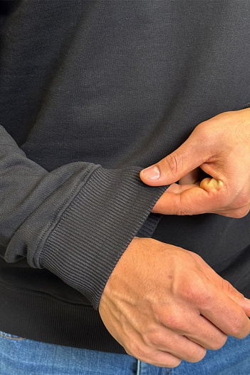 Мужской чёрный свитшот Givenchy multicolor logo   