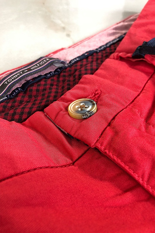 Мужские красные шорты Tommy Hilfiger