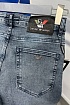 Мужские джинсы Emporio Armani logo-plaque - Grey / Blue