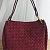 Замшевая сумка Bottega Veneta 35x24 см - Red