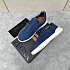 Мужские кроссовки Ermenegildo Zegna Triple Stitch Suede - Blue