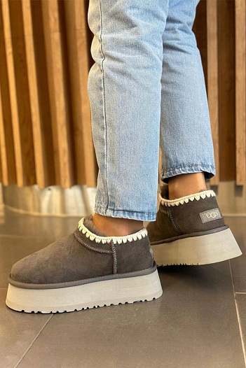 Женские зимние слиперы с мехом UGG Tasman   