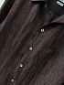 Льняная рубашка Brunello Cucinelli Premium - Brown