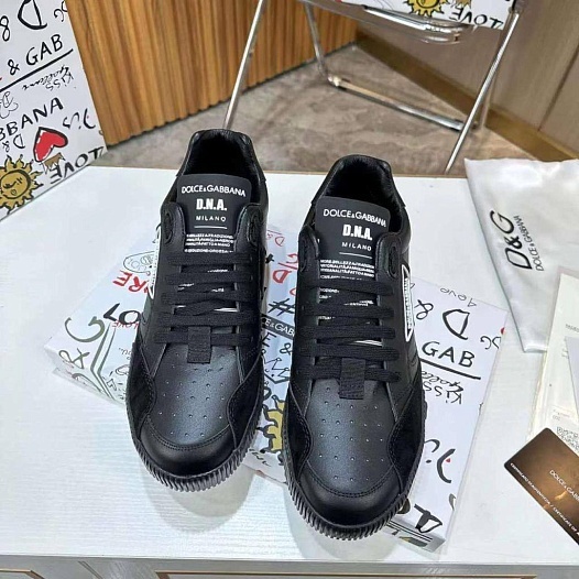 Комбинированные кроссовки Dolce & Gabbana Miami - Black   