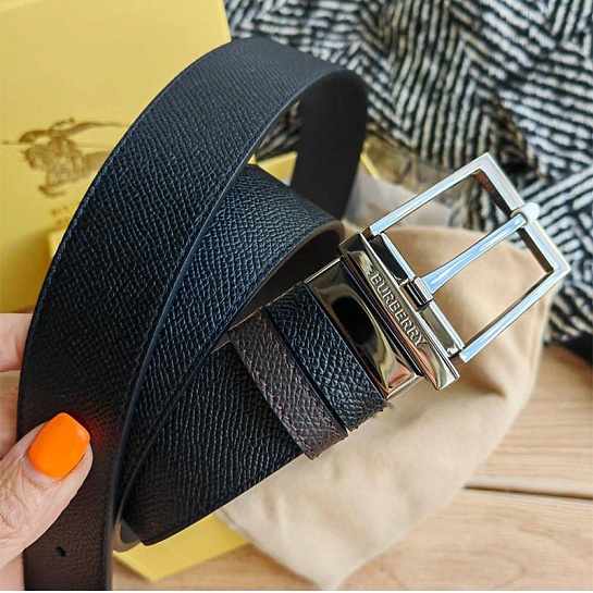 Кожаный ремень Burberry (длина 105 / 110 см)