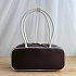 Кожаная сумка тоут MIU MIU Beau 29x14 см - Brown