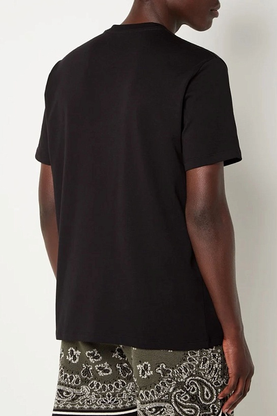 Чёрная мужская футболка Amiri MA bar