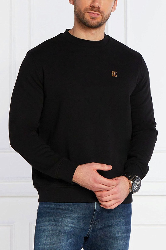 Мужской чёрный свитшот Hermes