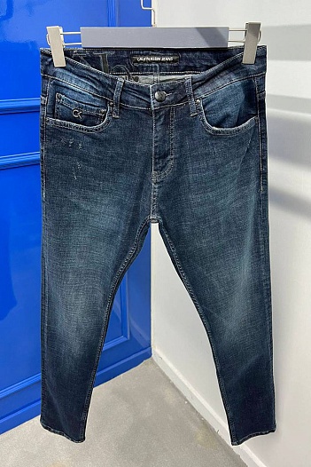 Мужские джинсы Calvin Klein signature selvedge - Navy   