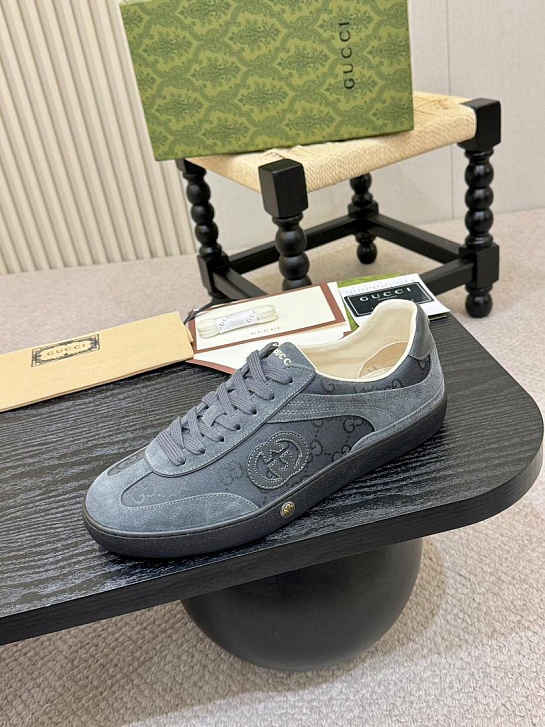 Мужские кроссовки Gucci G75 - Grey
