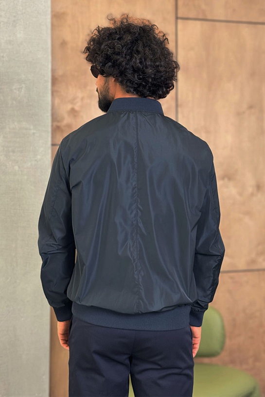 Мужской тёмно-синий бомбер Роlо Ralрh Lаurеn