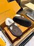 Женские меховые лоферы Louis Vuitton Colorado Comfort Mary Jane premium