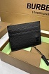 Кожаный кардхолдер Burberry Premium 10x7 см