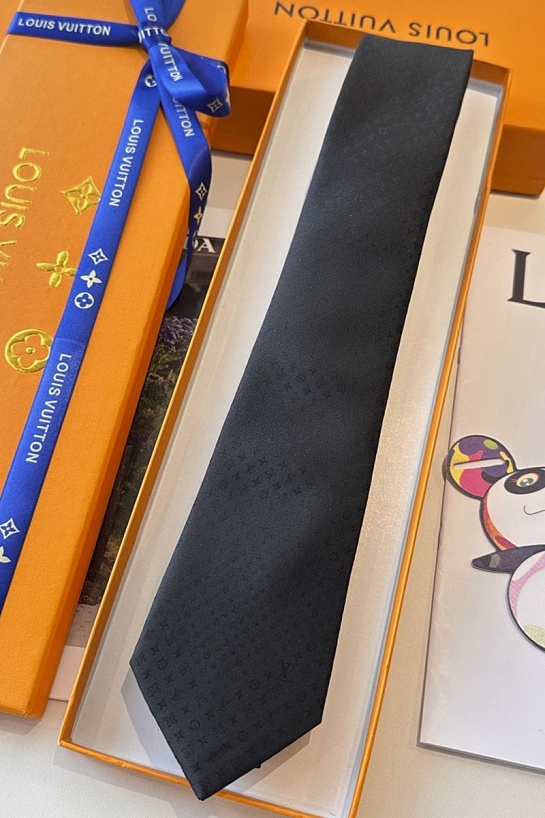 Галстук Louis Vuitton Monogram premium - Black