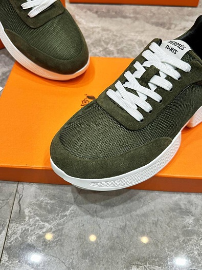 Мужские кроссовки Hermes Drift - Green   