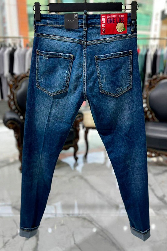 Мужские синие джинсы Dsquared2