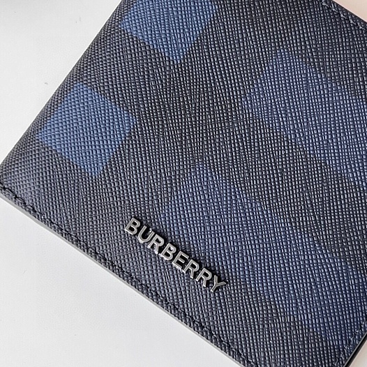 Кожаный кошелёк Burberry Premium 11x10 см   