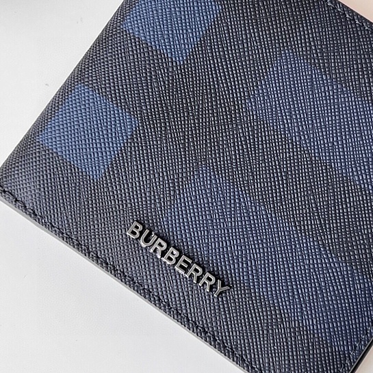 Кожаный кошелёк Burberry Premium 11x10 см