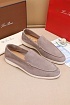 Мужские замшевые лоферы Loro Piana Summer Walk