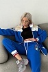Женский спортивный костюм Gucci синего цвета