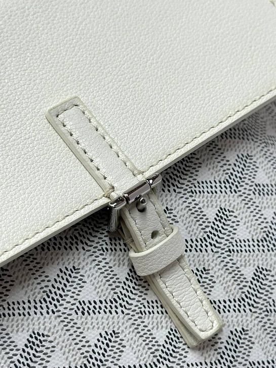 Женский рюкзак Goyard Alpin Mini Premium 23x19x9.5 см - White