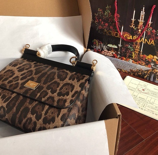 Женская сумка Dolce & Gabbana Sicily Premium 25 см