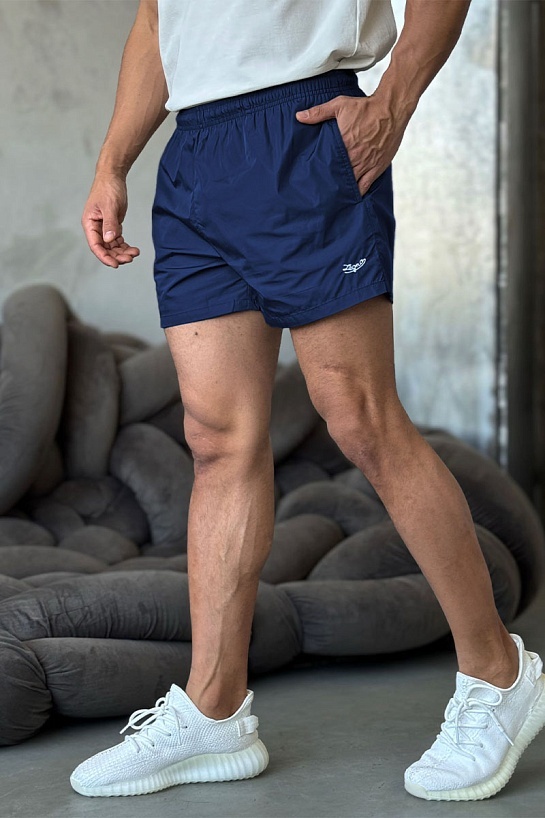 Мужские синие шорты Zegna