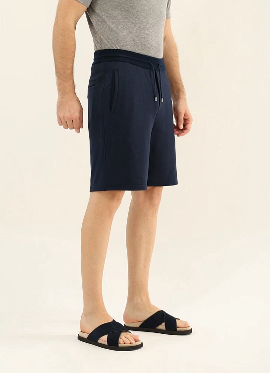 Мужские тёмно-синие шорты Loro Piana premium