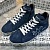 Замшевые кроссовки с мехом Premiata high-top - Navy