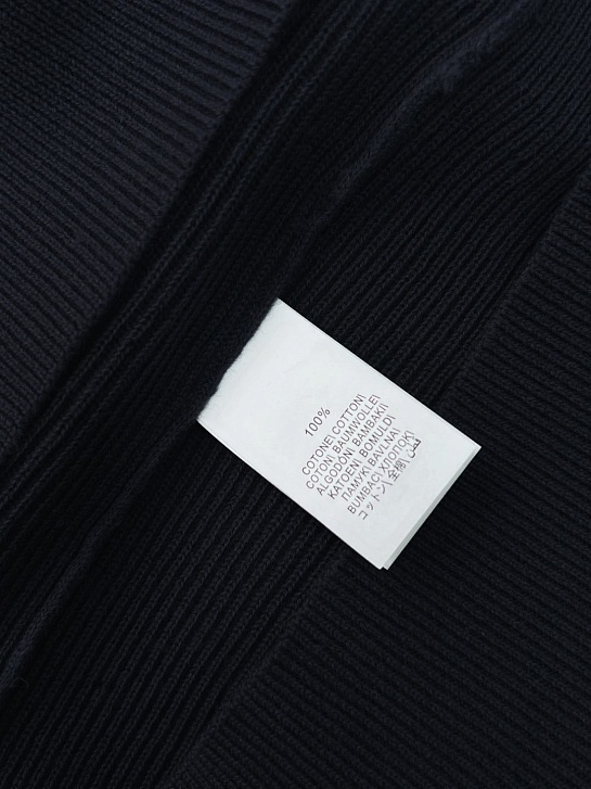 Мужское тёмно-синее поло Brunello Cucinelli Premium