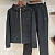 Мужской чёрный костюм Zegna premium