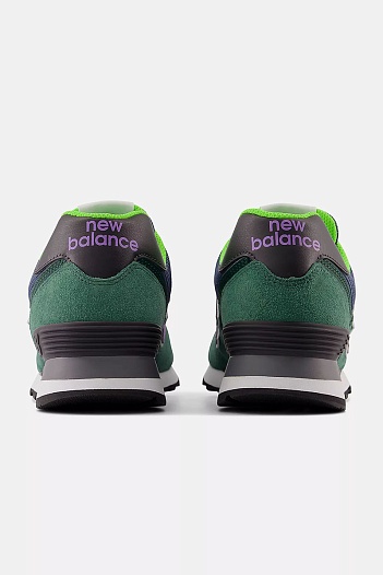 Кроссовки New Balance 574 "Green Purple" original   