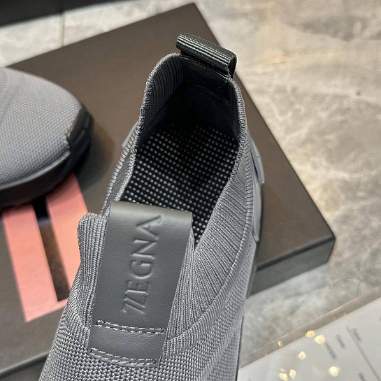 Мужские текстильные кроссовки Ermenegildo Zegna