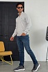Мужские синие джинсы Brunello Cucinelli