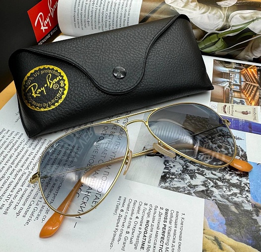 Солнцезащитные очки Ray-Ban Aviator Large Metal - Matte Frame   