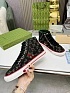 Мужские кроссовки Gucci Tennis 1977 high-top - Black