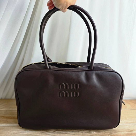 Женская кожаная сумка MIU MIU 33x24 см   