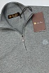 Мужская кофта Loro Piana zip neck - Grey