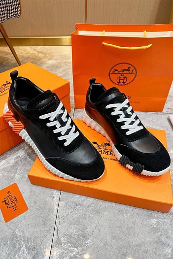 Мужские кроссовки Hermes Bouncing - Black   