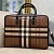 Кожаный портфель Burberry Premium 38x28x9 см