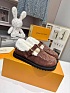 Женские меховые лоферы Louis Vuitton Colorado Comfort Mary Jane