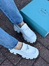 Женские лоферы Prada Monolith - White