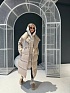Женский бежевый пуховик Max Mara