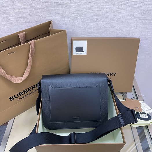Кожаная сумка Burberry Alfred Premium 25.5x21.5x6.5 см   