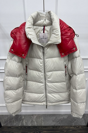Мужской пуховик Moncler Poirier - Beige   